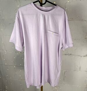 cactus man ricky singh men’s XL lavender pocket t-shirt short sleeve